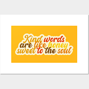 Kind Words Posters and Art